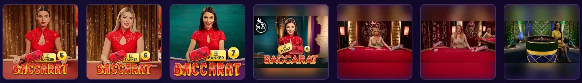 Live Casino Tables